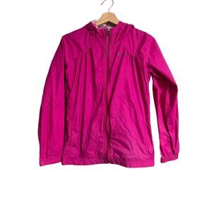 Columbia Girls Pink Windbreaker large